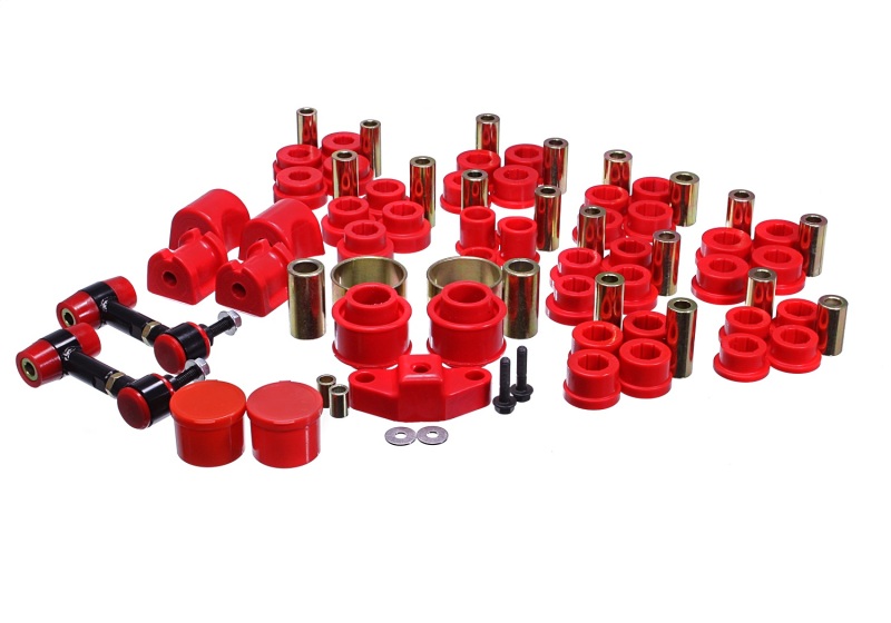 Scion FR S Suspension Bushing Kit - Energy Suspension - Hyper-Flex System - Red - `13-`27